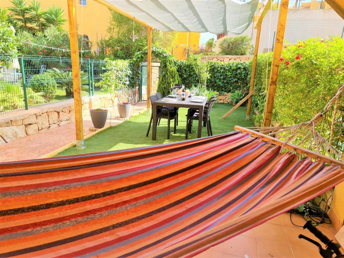 Con Hermoso Jardin Y Ac Apartament Isla Plana